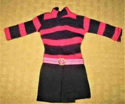 VINTAGE BARBIE JAPANESE EXCLUSIVE STRIPED DRESS PG 129 BARBIE IN JAPAN BOOK RARE