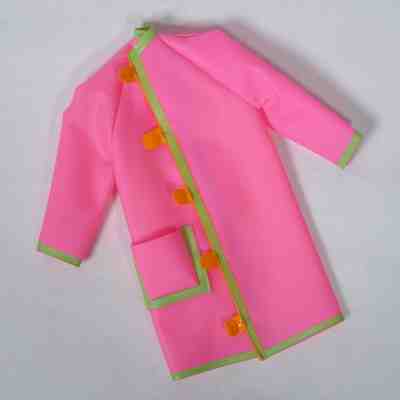 Vintage Barbie Casey Goes Casual Gift Set 3304 Pink Vinyl Coat Rare & Minty! mhd