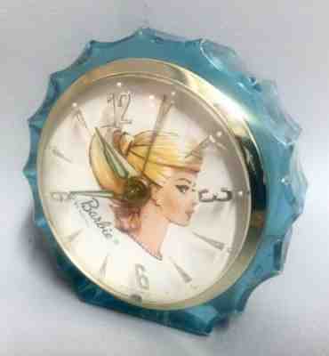 Super Rare 1964 Vintage Barbie Star Bright Alarm Clock West Germany