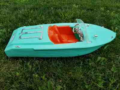 Vintage 1964 Mattel Barbie Doll Speed Boat by Irwin Toys, Ex. Rare, Ken, Skipper