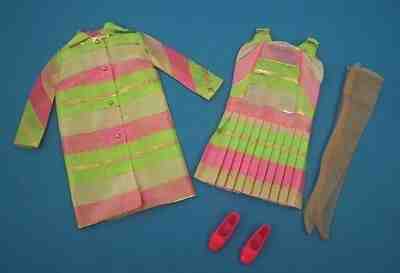 Vintage Barbie ALL THAT JAZZ  Mod Outfit #1848  Doll Dress Clothes 1968-69 *WOW*
