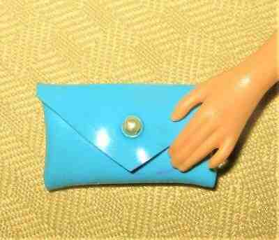 VINTAGE BARBIE 4 SEARS BEAUTIFUL BLUES CLOTHES FASHION BLUE CLUTCH PURSE RARE!