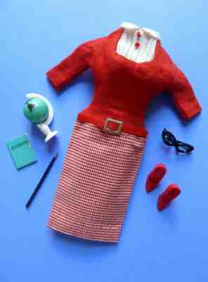 Vintage Barbie VHTF 1965 "Student Teacher" Outfit #1622 - NM & COMPLETE