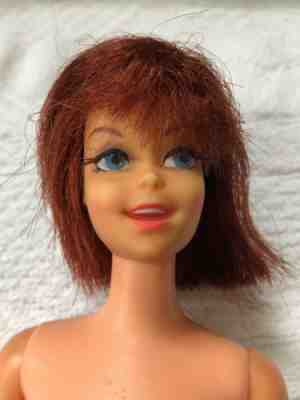 Vintage Barbie MATTEL Titian RED Hair CASEY TNT Doll Twist Turn #1180