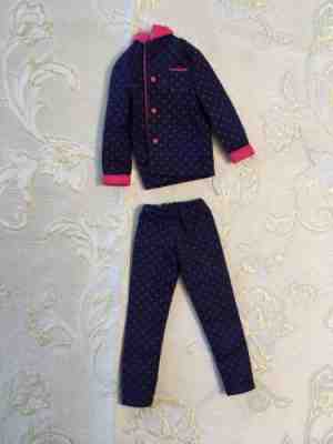 Vintage Barbie KEN TIME TO TURN IN #1418 pajamas set 1967 FreeShipping