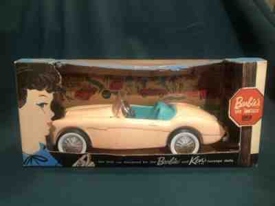 Vintage 1962 Barbie Austin Healey Pink Sports Car By Irwin W/ Box As Is RARE