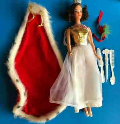 1973 Brunette Quick Curl Miss America Barbie doll MOD vintage Steffie Face