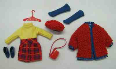 Vintage Barbie Skipper #1746 "WOOLY WINNER" Complete MOD Fashion Emsemble 1970