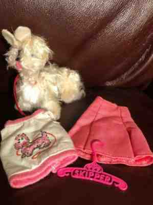 Vintage Barbie SKIPPER Doll DOG SHOW  1929 w DOG Skirt Scotty Terrier Shirt