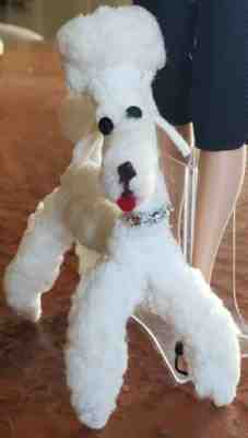 VINTAGE BARBIE SEARS EXCLUSIVE MOD JAMIE "STROLLIN' IN STYLE" RARE WHITE POODLE!