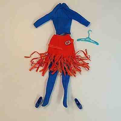 Vintage 1971-72 Barbie Doll Complete Turtle 'N Tights Clothing Set #3426 Toy Fun