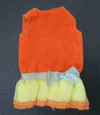 Vintage Barbie: SKIPPER Sears Exclusive #1586 Very Best Velvet ~ Dress HTF