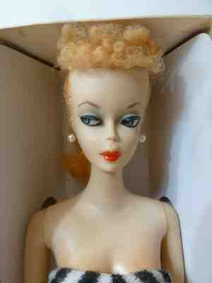 Vintage Barbie ponytail #1 blond - 1959 TM box