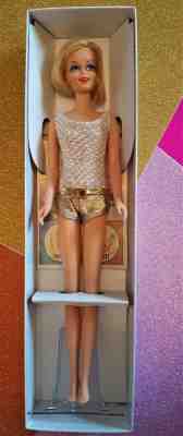  Vintage Barbie Casey TNT Twist N Turn Doll 1180 1967 Rare Asymmetrical Hair