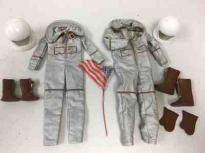 VINTAGE MISS ASTRONAUT BARBIE AND MR ASTRONAUT KEN OUTFIT LOT