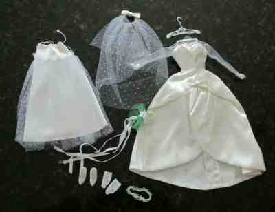 Vintage Barbie #1698 Beautiful Bride COMPLETE w/Garter AMAZING NM/EX+ HTF RARE