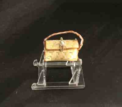 Vintage Barbie Pink Straw Purse Japanese Exclusive Pictured In Barbie In Japan
