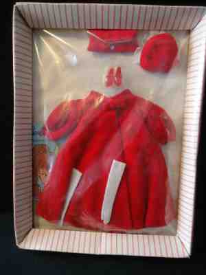 Rare Vintage Red Flare 1962 Midge Barbie Outfit no 939 NRFB Mattel USA