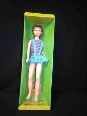 1963 Brunette Twist 'n Turn Skipper  Original Box