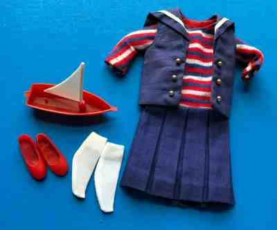 #1918 Ship Ahoy  1965-1966 Skipper doll outfit Vintage Barbie