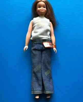 #1199 Tiff doll 1972 Pose 'N Play with wrist tag MOD era Skipper Vintage Barbie