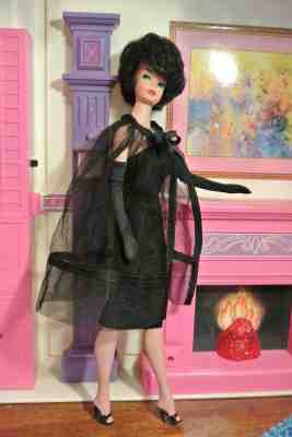 Vintage Barbie Raven bubblecut in Black Magic #1609  
