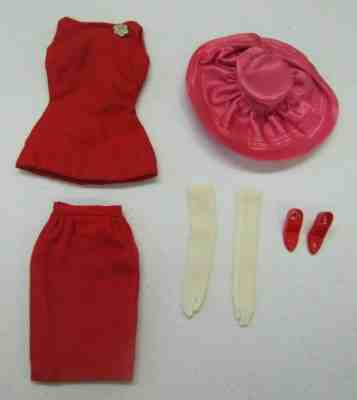 Vtg Barbie Doll 1966 "MUSIC CENTER MATINEE" #1663 Mattel Complete Orig. Ensemble