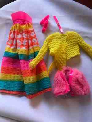 vintage mod Barbie flying colors outfit complete VHTF