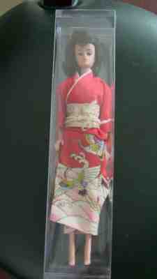 Vintage Japanese Exclusive Midge Barbie in Kimono Obi Wig Lot