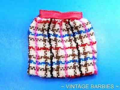 Barbie Doll Julia Leather Weather #1751 Skirt VHTF MINTY  ~ Vintage 1960's