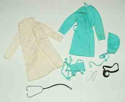 % 1973 MATTEL BARBIE DOCTOR'S PROFESSIONAL #7700 OUTFIT LOT B-17