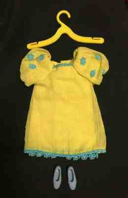 Vintage 1969 Barbie Francie Doll "THE YELLOW BIT" #1223 Mod Outfit * 3 DAY