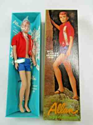 NIFB BENDABLE LEGS ALLAN #1010 Barbie &amp; Ken Friend Doll MIB! Mattel 1964