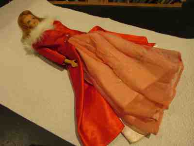 VINTAGE BARBIE DOLL, 1962 MIDGE Red Hair MAGNIFICENCE FABULOUS FASHION,RED COAT