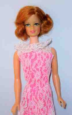 Stacey short flip Copper Penny red head TNT mod Vintage Barbie Jump into Lace 