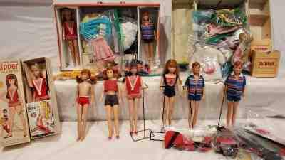 HUGE Vintage Barbie's Little Sister, Skipper, Skooter and Ricky Lot! EUC!