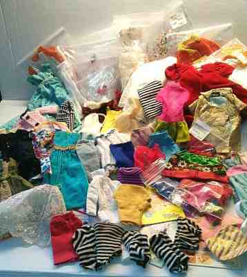HUGE! Vintage Barbie clothes, shoes and accessories lot