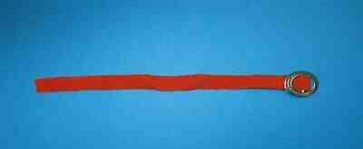 AUCTION Vintage BARBIE - TURTLE 'N TIGHTS #3426 > Orange Faux Suede Belt