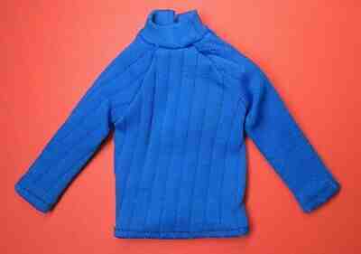 AUCTION Vintage BARBIE - TURTLE 'N TIGHTS #3426 > Blue Ribbed Top
