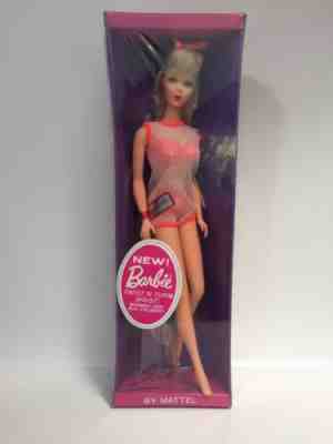Rare NRFB 1966 Blonde TNT Barbie Doll #1160 Factory Sealed Cellophane Box