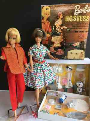 Vintage Barbie 1034Barbie s Hostess Set/American Girl Barbie/Midge American Girl