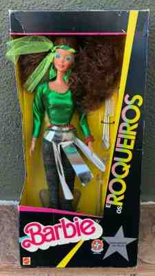 RARE ESTRELA MATTEL BARBIE ROQUEIROS DOLL IN ORIGINAL BOX MIB BRAZIL