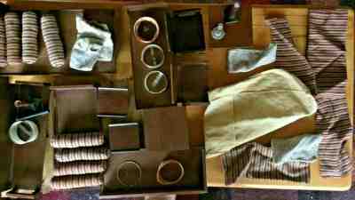 Vintage Barbie Mattel Mid-Century Danish Modern Wood Furniture Lot