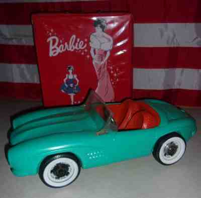 vintage barbie convertible car