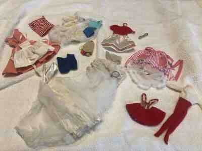 NICE CONDITION! HUGE LOT! Vintage Barbie, Ken, Skipper Clothes!