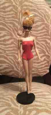 Vintage #3 Barbie Lot of 2 Dolls Blonde Ponytail & Brunette Ponytail + Extras.