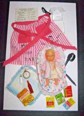 VINTAGE 1962 ~ Barbie Baby Sits ~ #953 ~ Crisp ~ Clean ~ Complete 