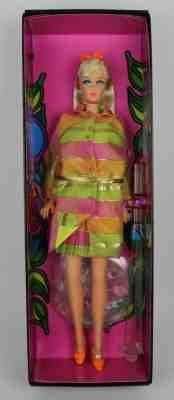 All That Jazz repro outfit on Twist ’N Turn Reproduction Mod Barbie doll - NRFB!