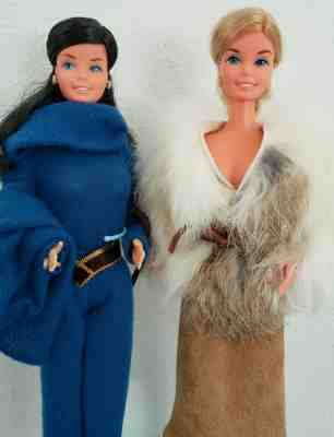 vintage superstar barbie  ooak brunette european hair happening foreign fashion