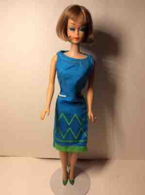 VINTAGE BARBIE HI COLOR LONG HAIR NUTMEG/CINNAMON AMERICAN GIRL IN JR DESIGNER!